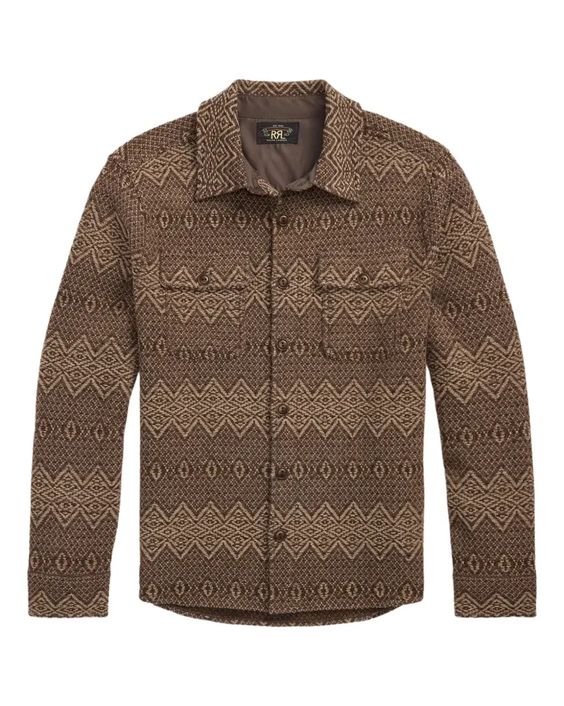 Ralph Lauren Hemd mit Jacquardmuster - Braun Braun
