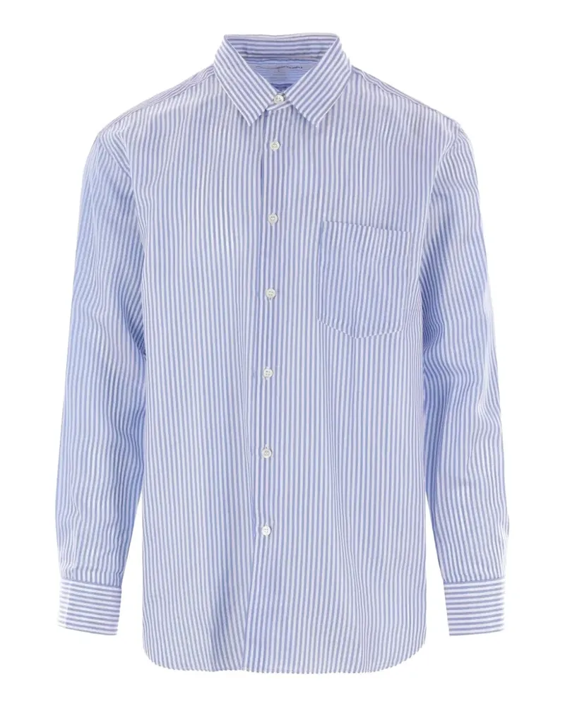 Comme des Garçons striped shirt - Blau Blau