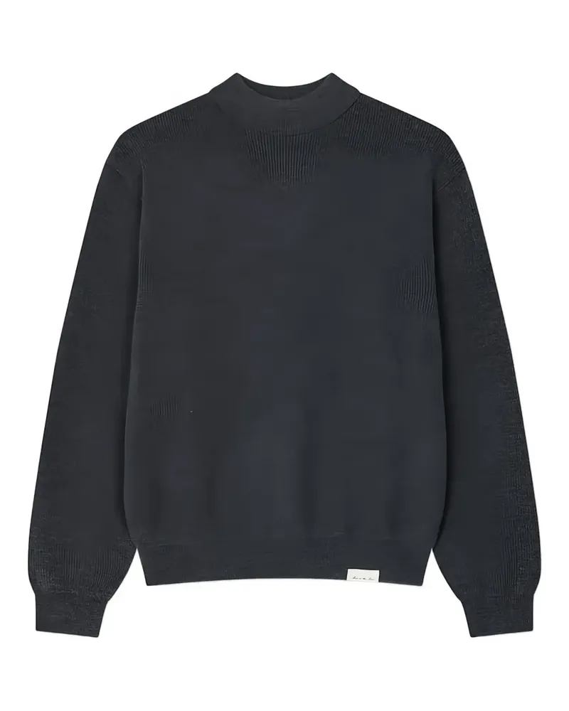 ManOnTheBoon Pullover mit Stehkragen - Grau Grau