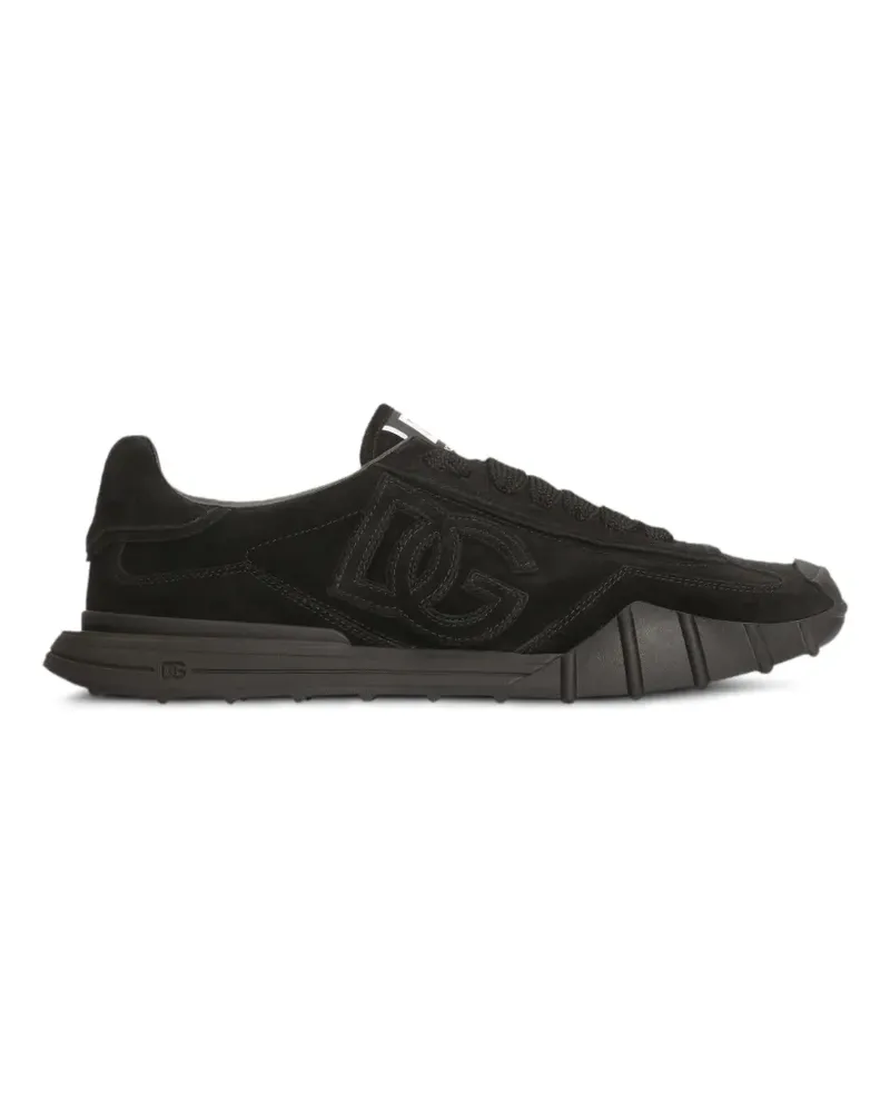 Dolce & Gabbana DG Athletic logo-patch sneakers - Schwarz Schwarz