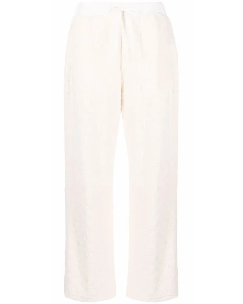 AMBUSH Weite Hose mit Monogrammmuster - Nude Nude
