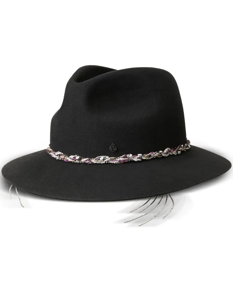 Maison Michel Rico Fedora - Grau Grau