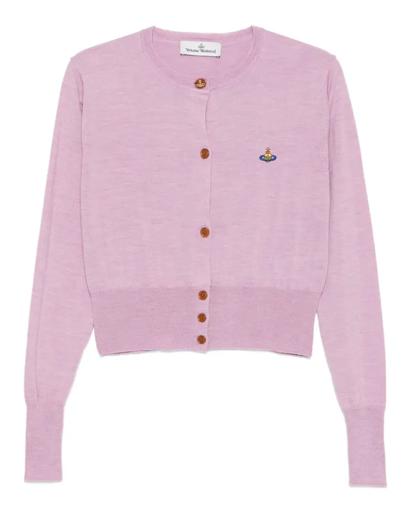 Vivienne Westwood Bea Cardigan mit Orb-Knöpfen - Rosa Rosa