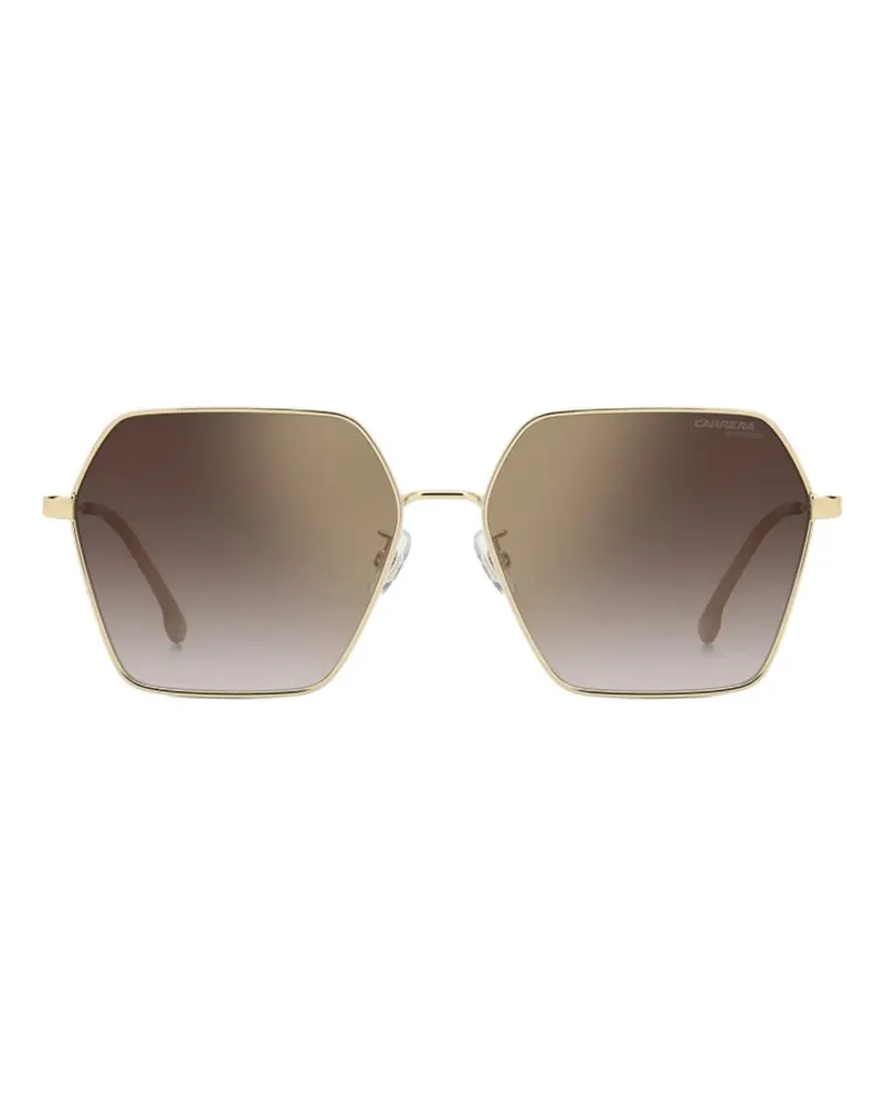 Carrera geometric-frame sunglasses - Gold Gold