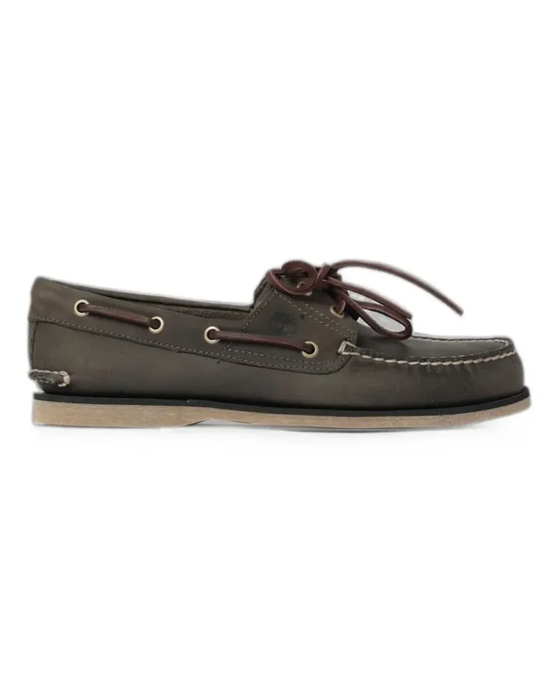 Timberland Classic 2-Eye leather boat shoes - Braun Braun