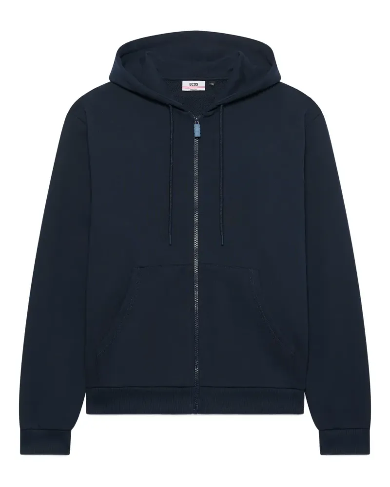 GCDS Kapuzenjacke mit Reißverschluss - Blau Blau