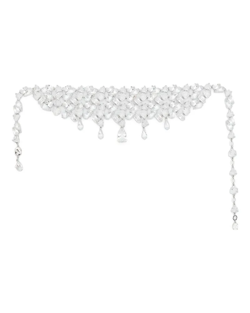 Swarovski Mesmera Choker mit Kristallen - Silber Silber