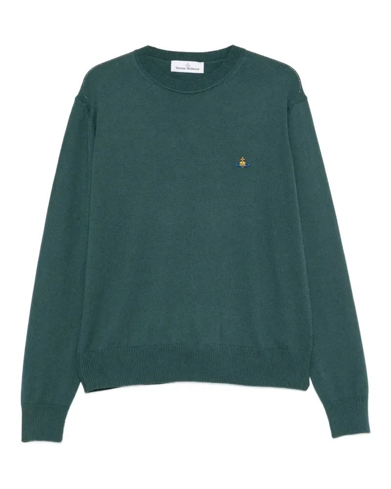 Vivienne Westwood Alex Pullover mit Orb-Stickerei - Grün Grün