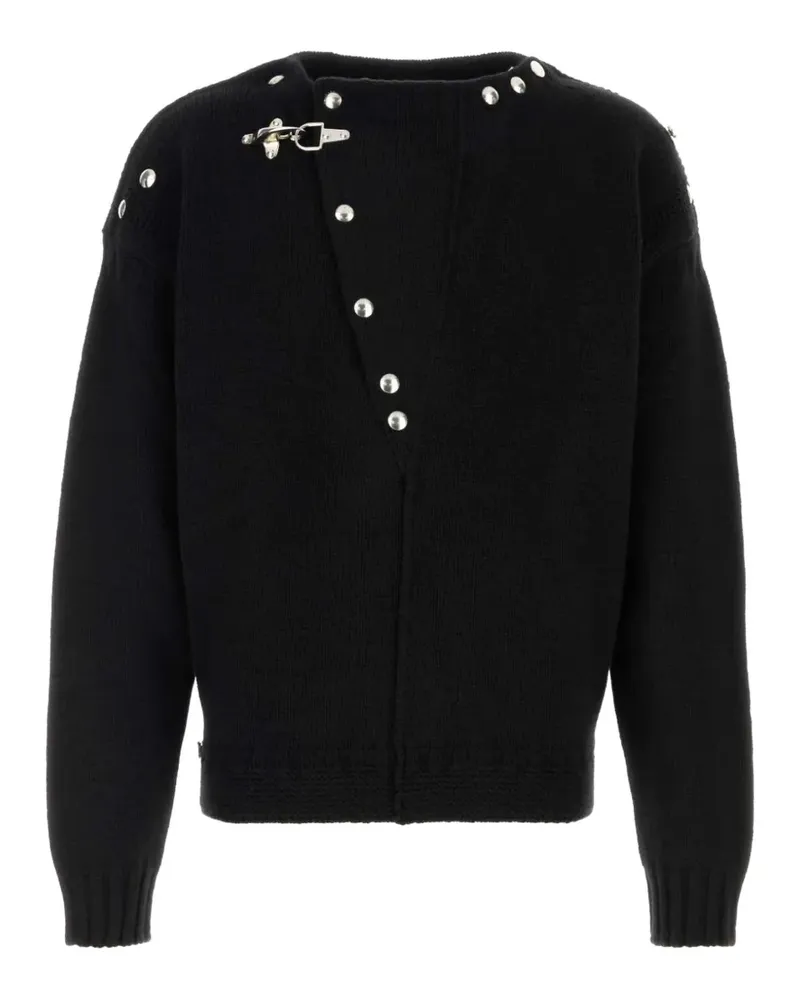 Marni Cardigan mit Nieten und Spangenverschluss - Schwarz Schwarz