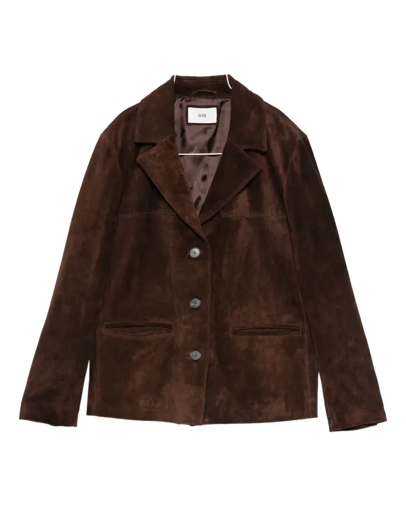 SOLOTRE button-fastening jacket - Braun Braun