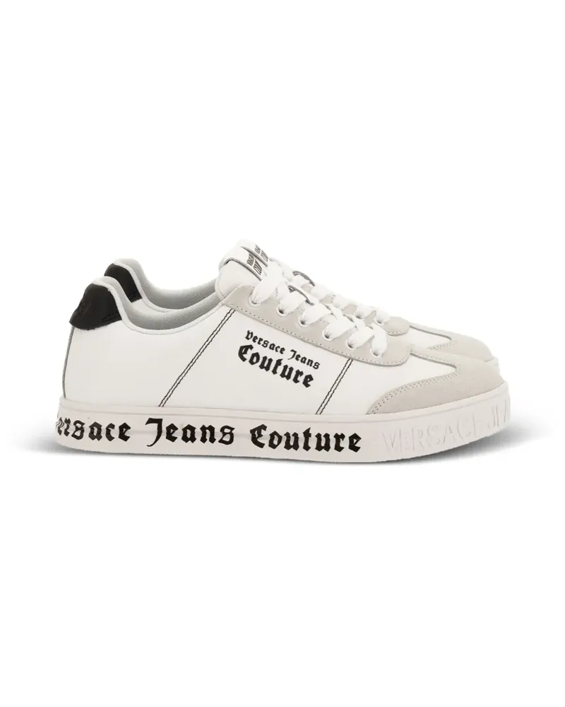 Versace Jeans COURT 88 Sneakers mit Logo - Weiß Weiß
