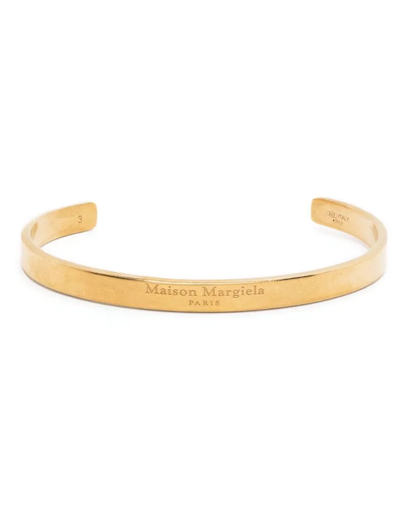 Maison Margiela Armspange mit Logo-Gravur Gold