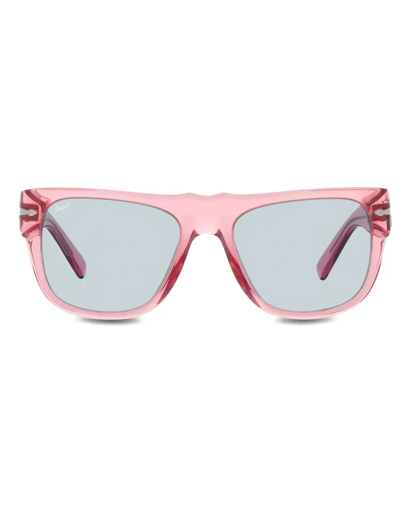 Dolce & Gabbana Eckige Sonnenbrille mit Logo - Rosa Rosa