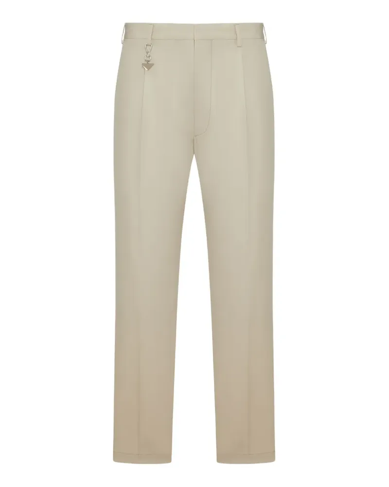 Prada Hose aus Baumwolle - Nude Nude
