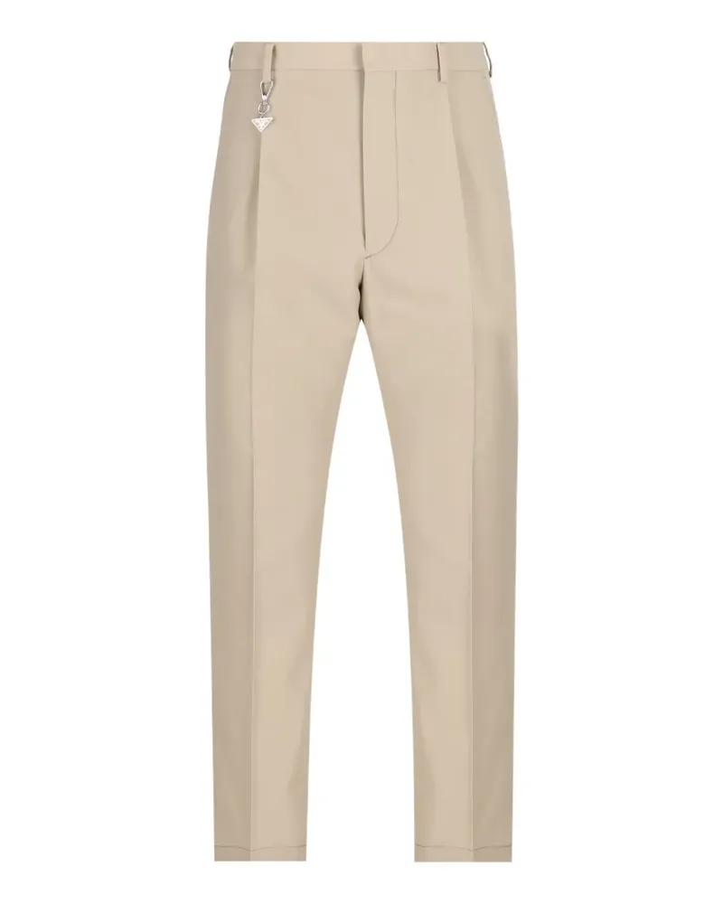 Prada Hose mit Falten - Nude Nude
