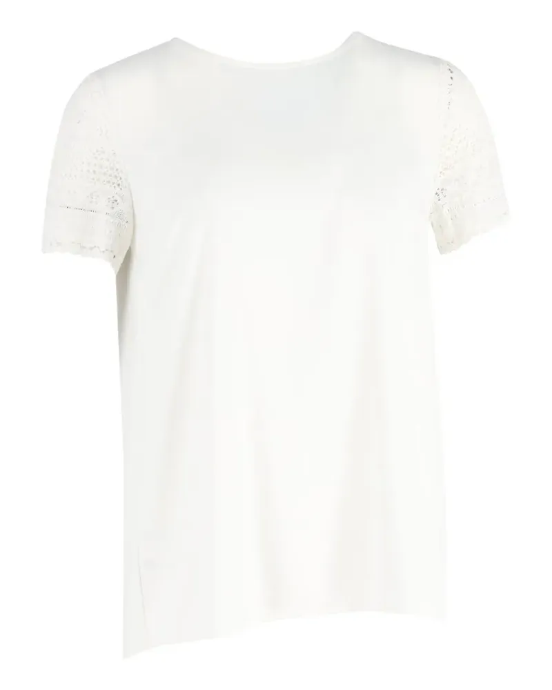 Michael Kors short-sleeve crew-neck top - Weiß Weiß