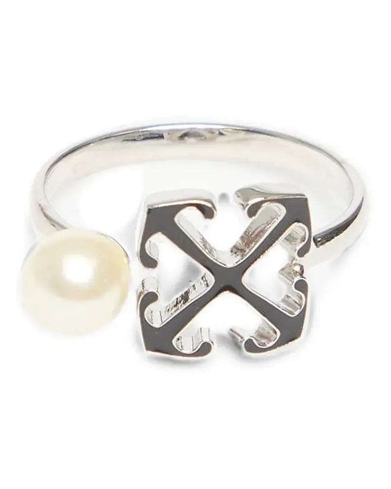 OFF-WHITE Arrow Ring - Silber Silber