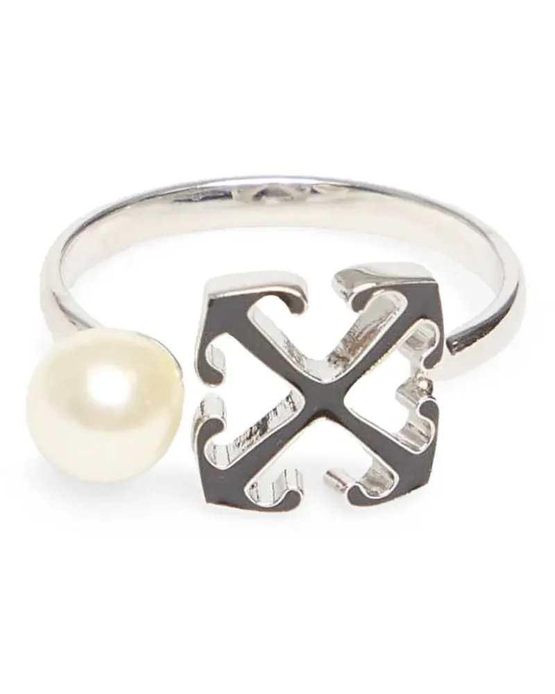OFF-WHITE Arrow Ring - Silber Silber