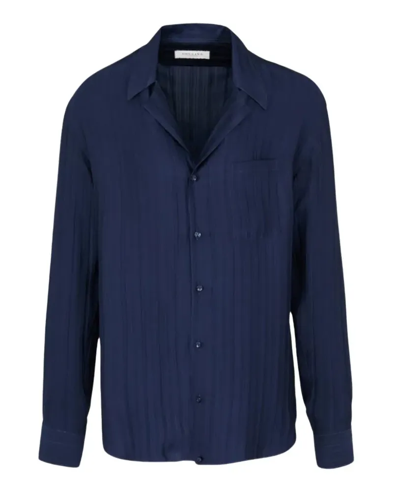 Giuliva Heritage Collection Gestreiftes Giovanni Hemd - Blau Blau
