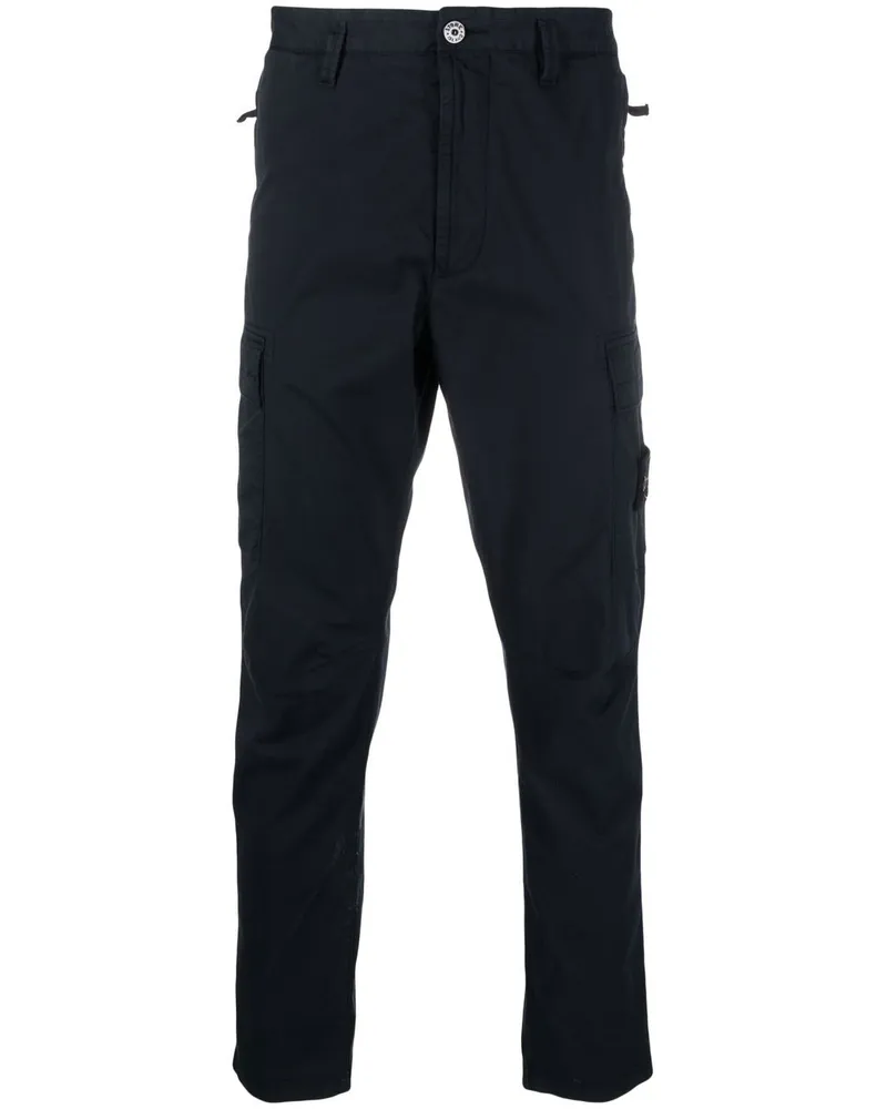 Stone Island Klassische Cargohose - Blau Blau