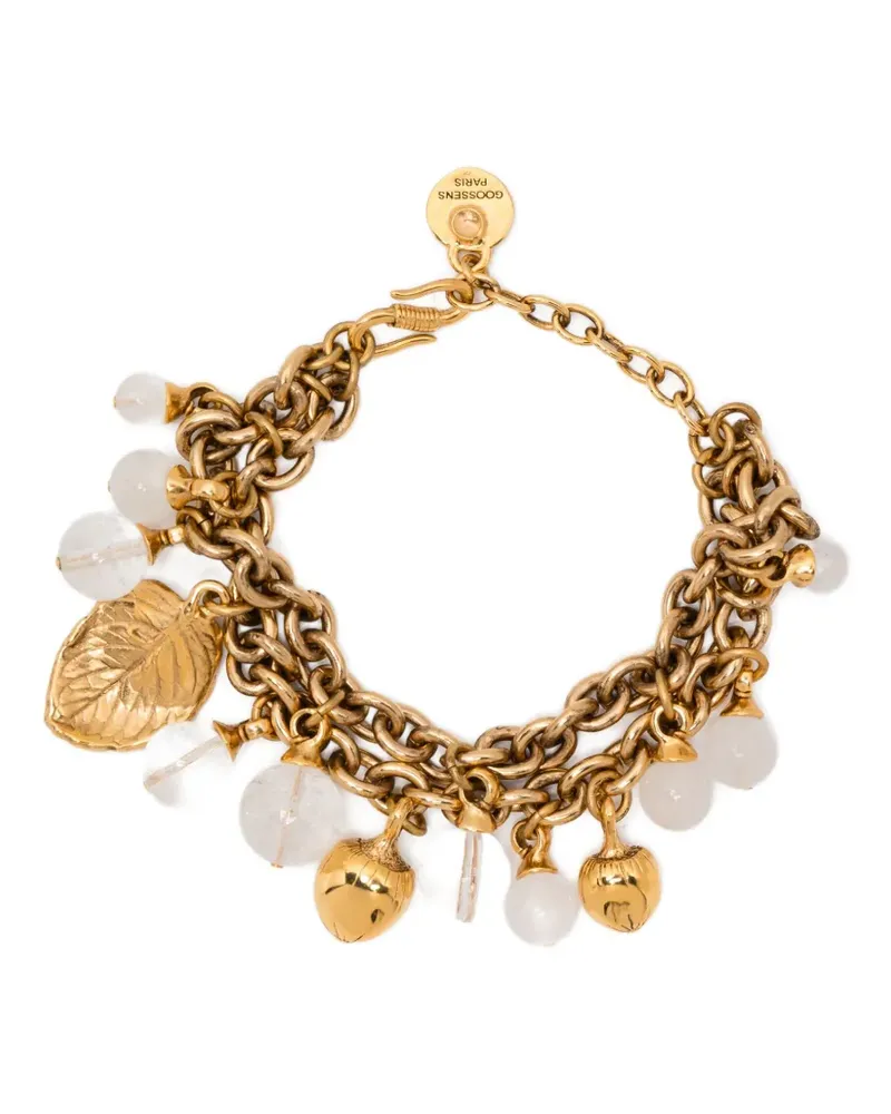 Goossens Paris Perlenarmband im Layering-Look - Gold Gold
