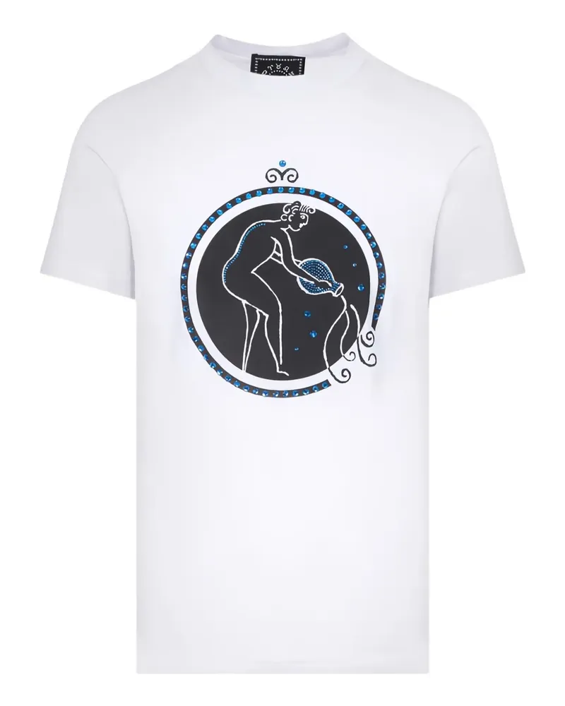 Swarovski x 10 Corso Como T-Shirt mit Kristallen - Weiß Weiß