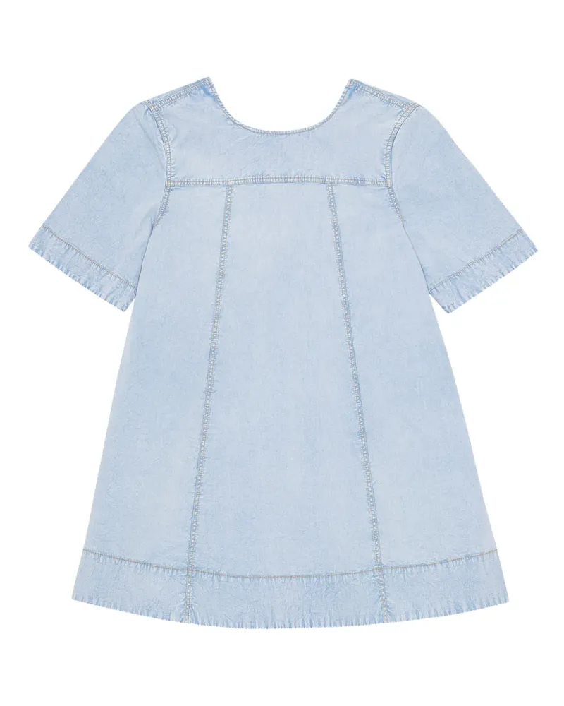 Ganni Kleid aus Denim - Blau Blau