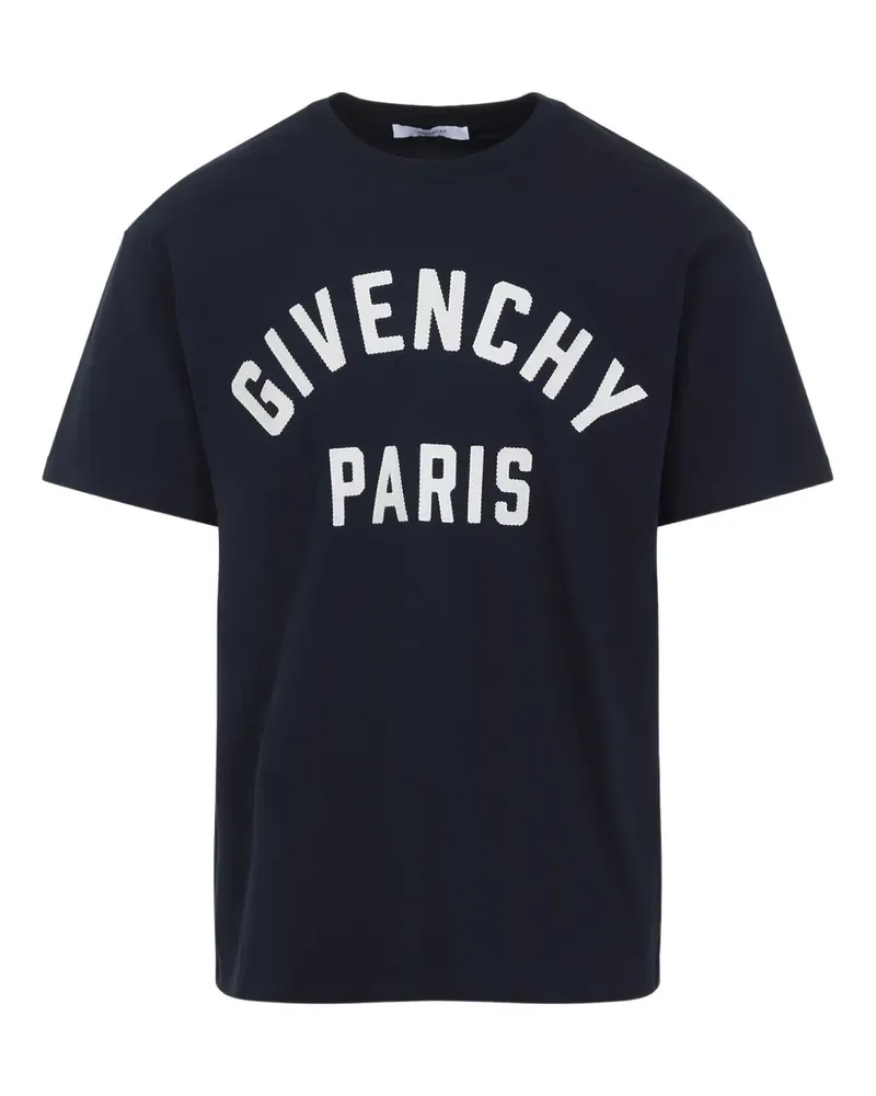 Givenchy T-Shirt mit Print - Blau Blau