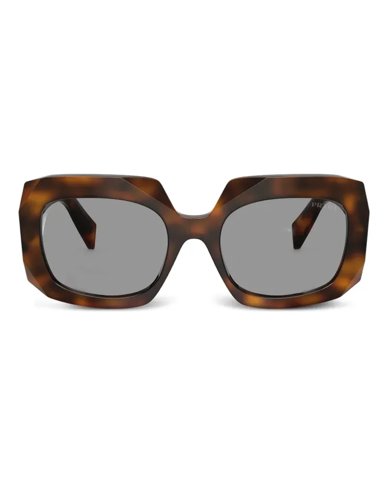 Prada chiselled sunglasses - Braun Braun