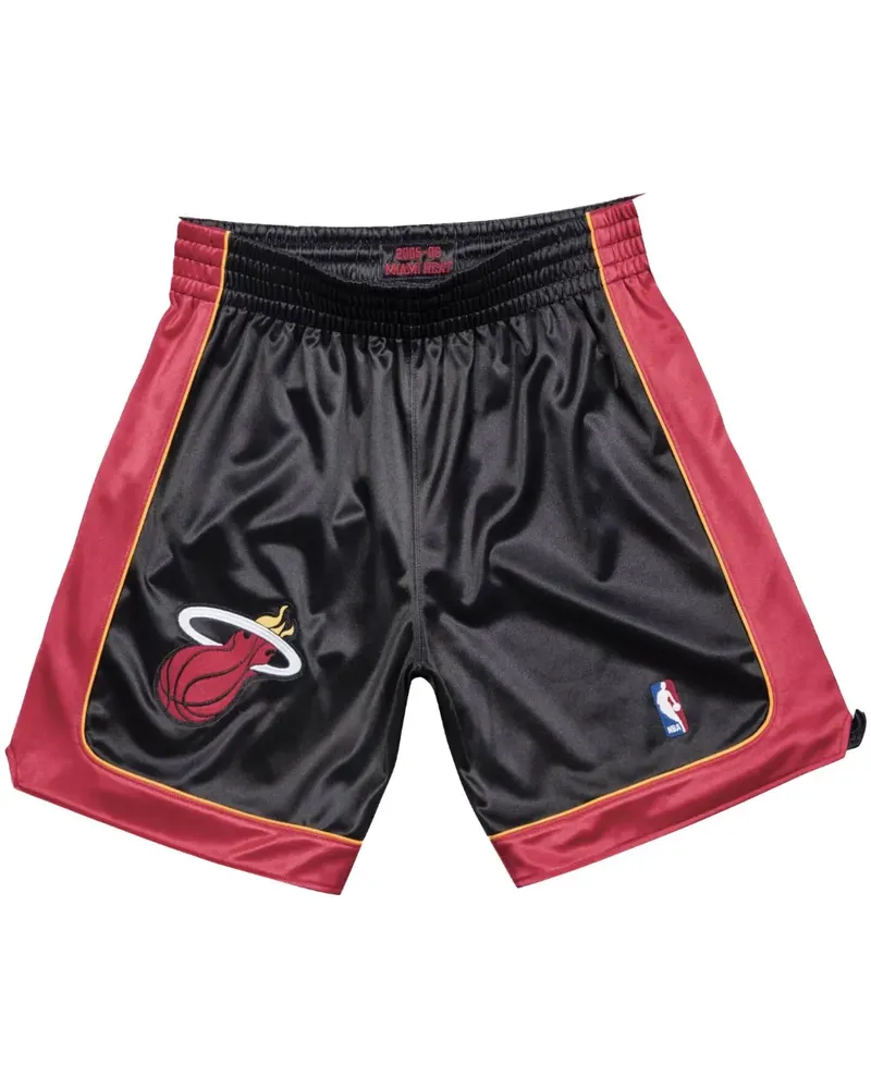 Mitchell & Ness NBA Miami Heat 05-06 Basketball-Shorts - Schwarz Schwarz