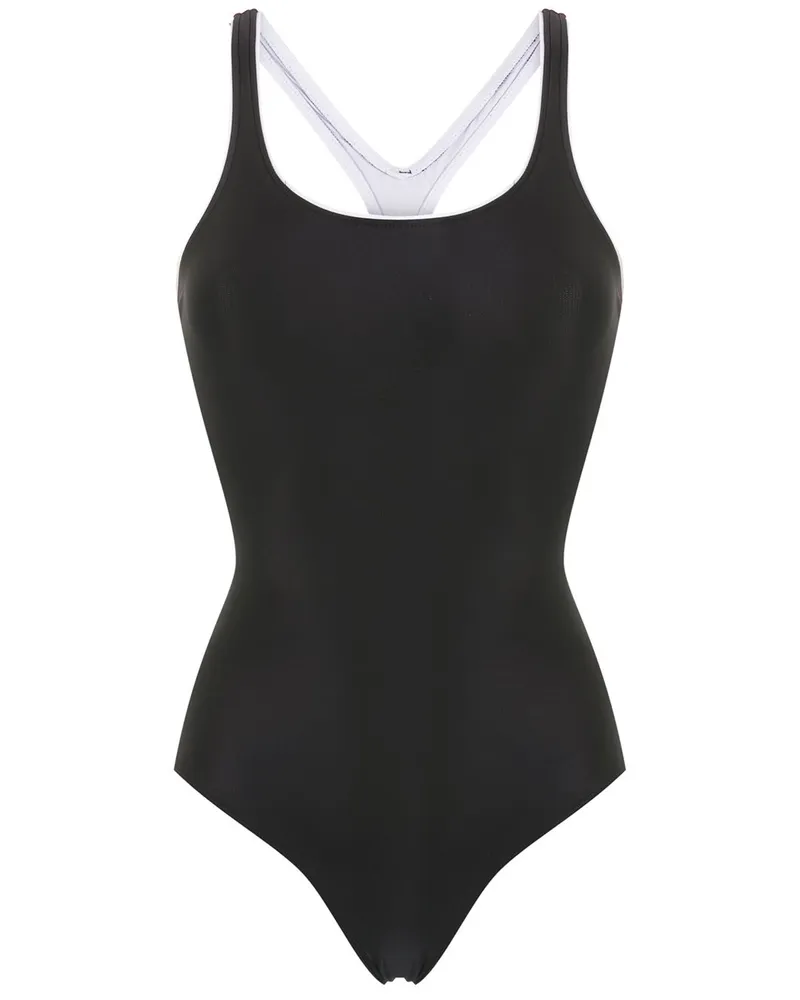 Lygia & Nanny Badeanzug mit Rückenausschnitt - Schwarz Schwarz