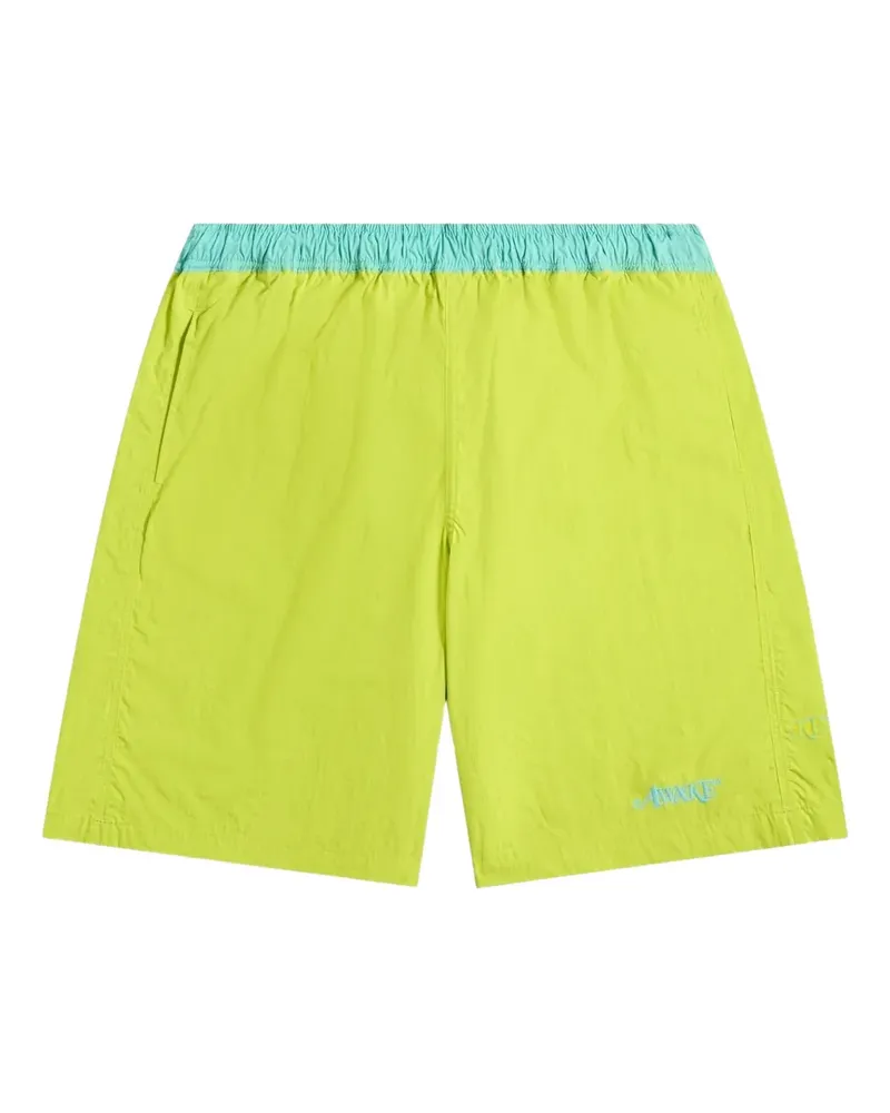 AWAKE NY colour-block swim shorts - Gelb Gelb