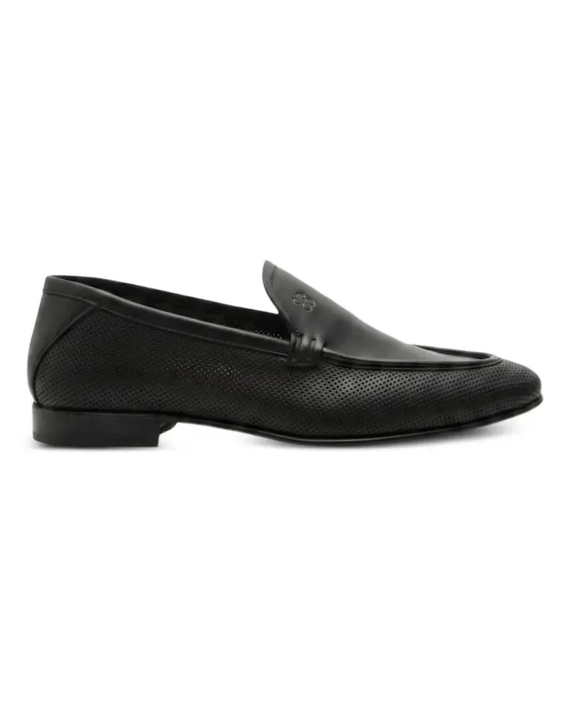 Fabi Perforierte Loafer - Schwarz Schwarz