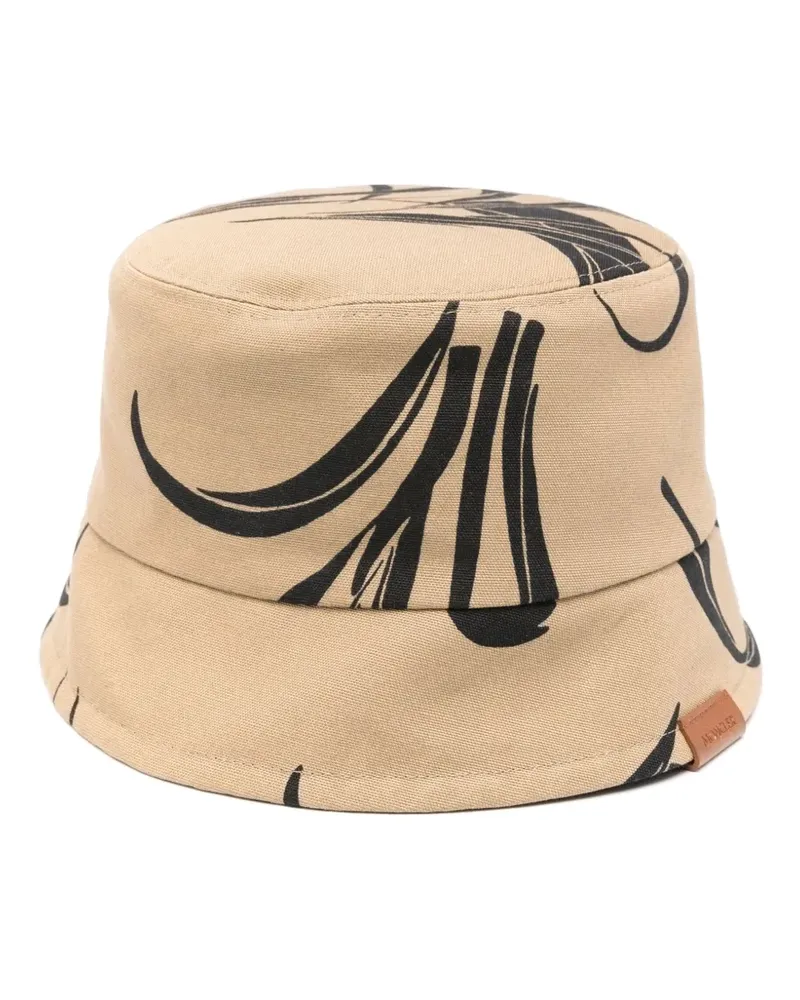 Moncler Wendbarer Fischerhut - Braun Braun