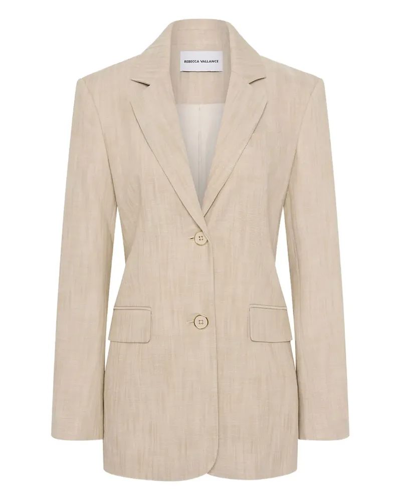 Rebecca Vallance Andy Blazer mit zwei Knöpfen - Nude Nude