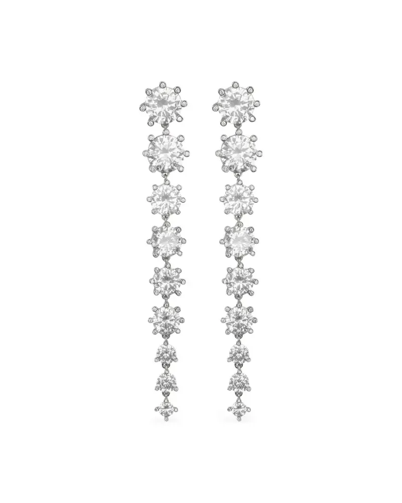 Jennifer Behr Ohrringe mit Kristallen - Silber Silber