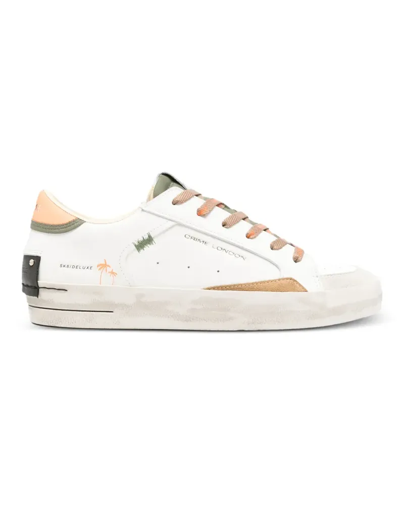 Crime Sk8 Deluxe lace-up sneakers - Weiß Weiß