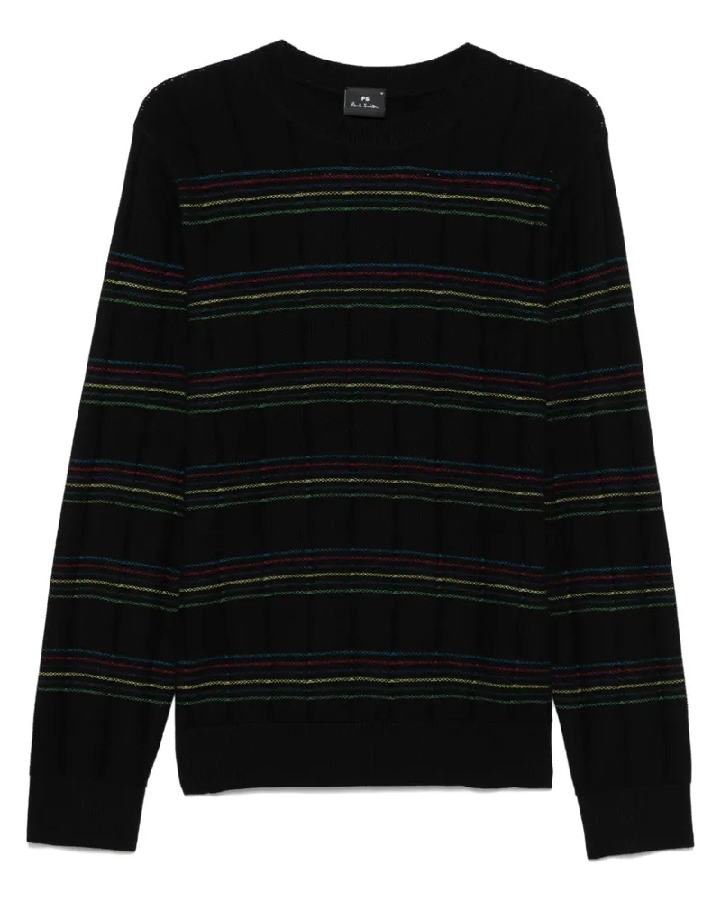 Paul Smith Pullover mit Rundhalsausschnitt - Schwarz Schwarz