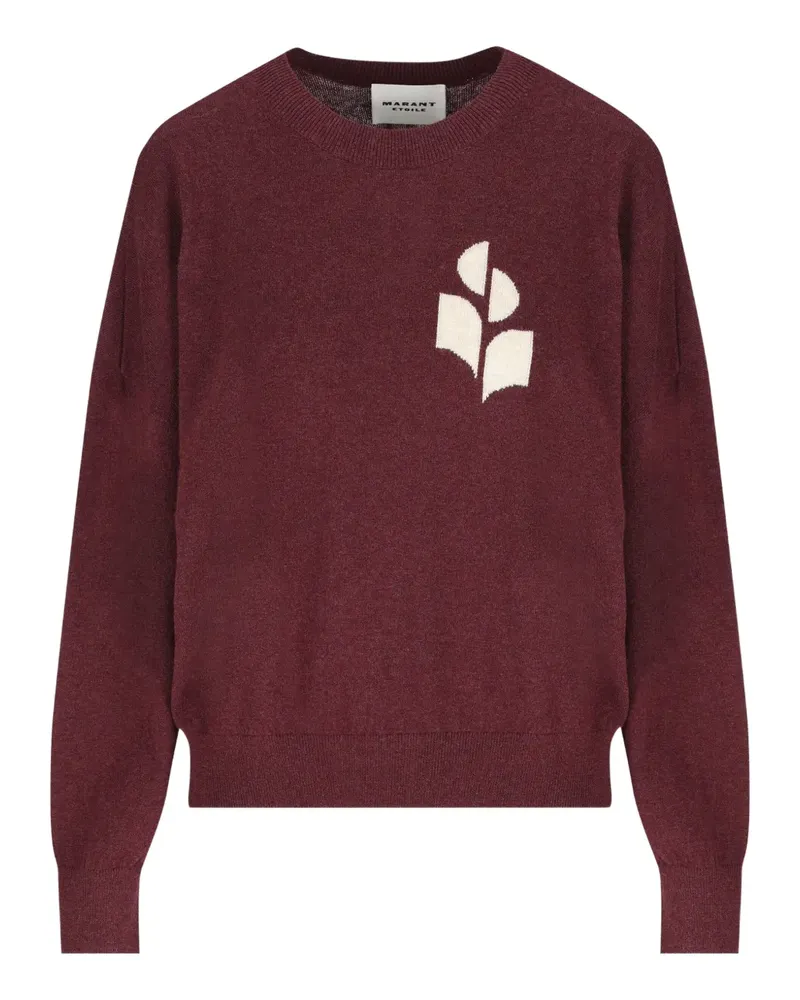 Isabel Marant Marisans Pullover mit rundem Ausschnitt - Rot Rot