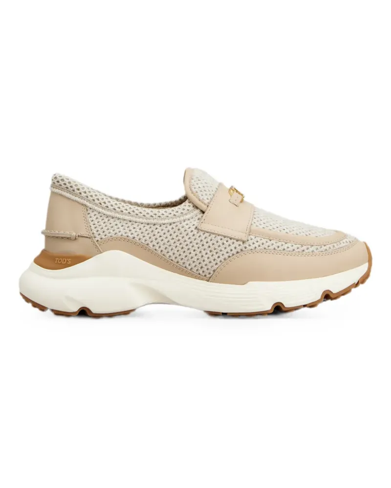 TOD'S T Timeless Sneakers mit Mesh-Einsatz - Nude Nude