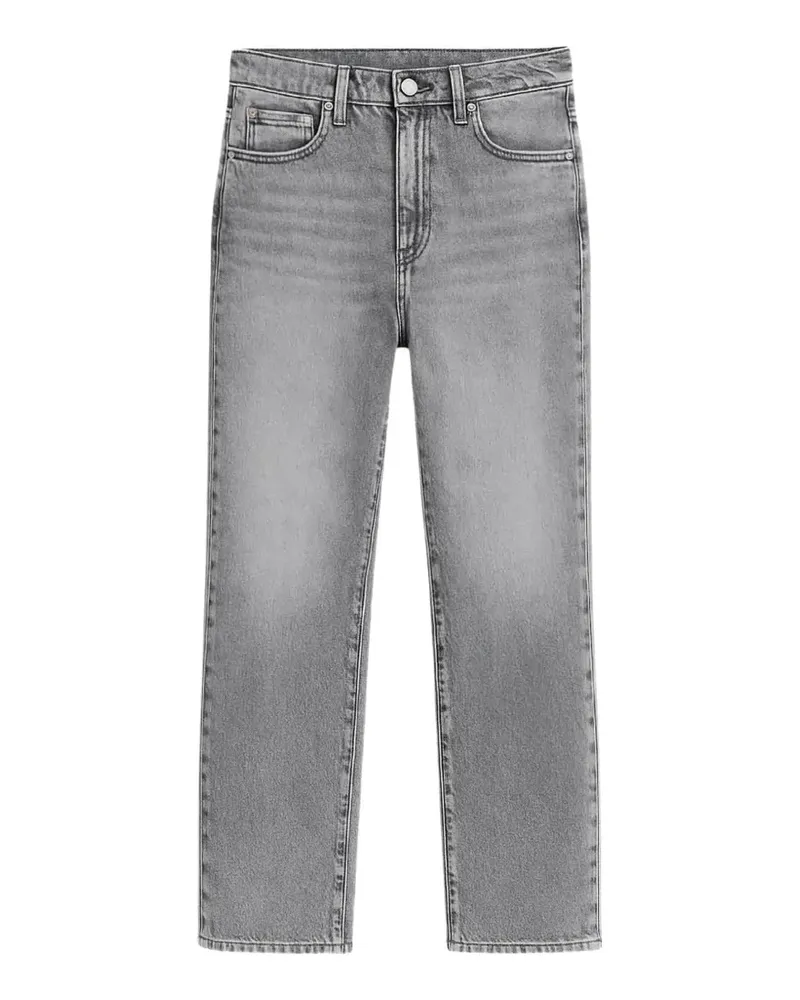 FRANKIE Shop Ausgeblichene Jeans - Grau Grau