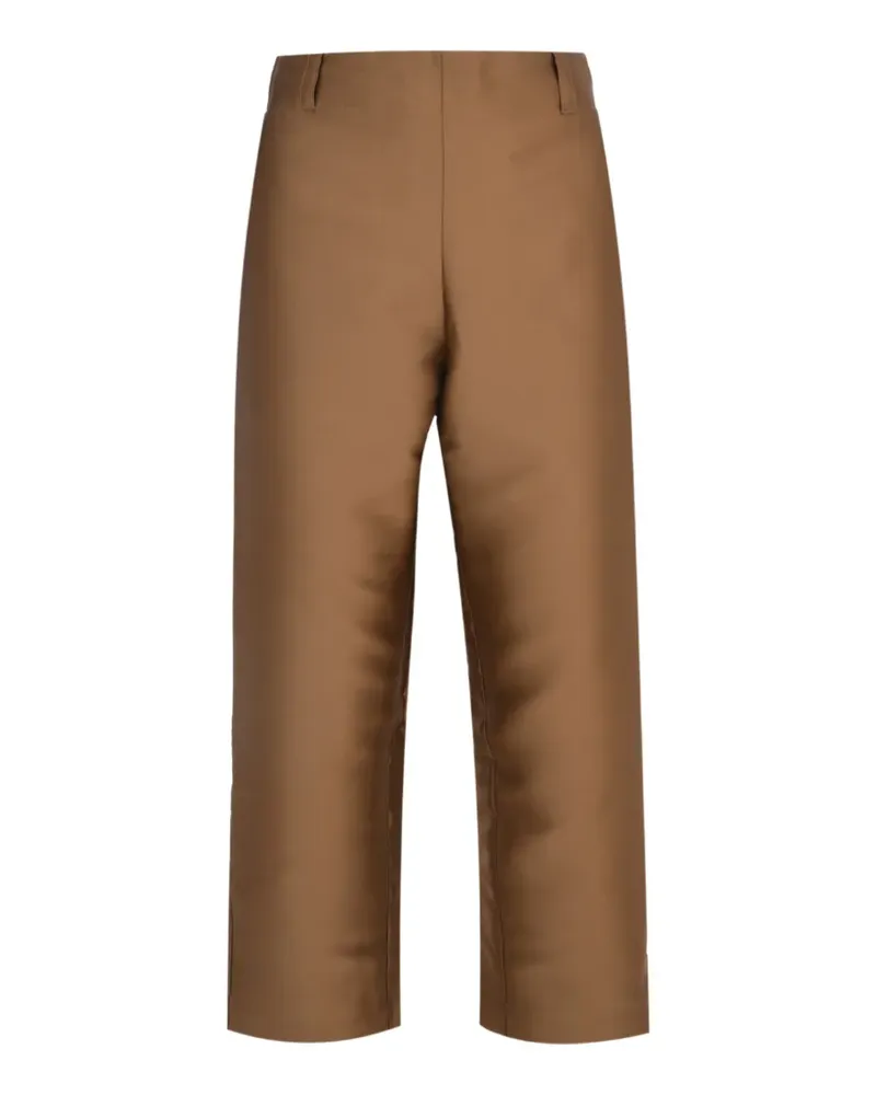 Biyan Ferna taffeta trousers - Nude Nude