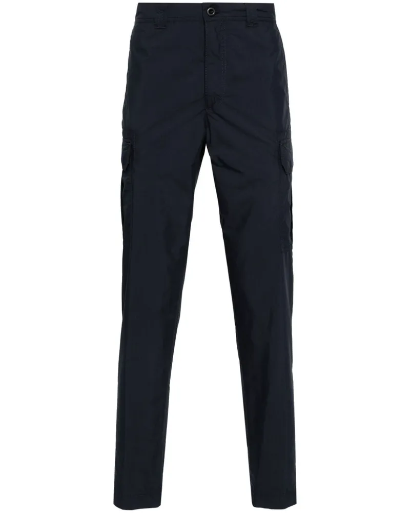 Incotex Hose mit Tapered-Bein - Blau Blau