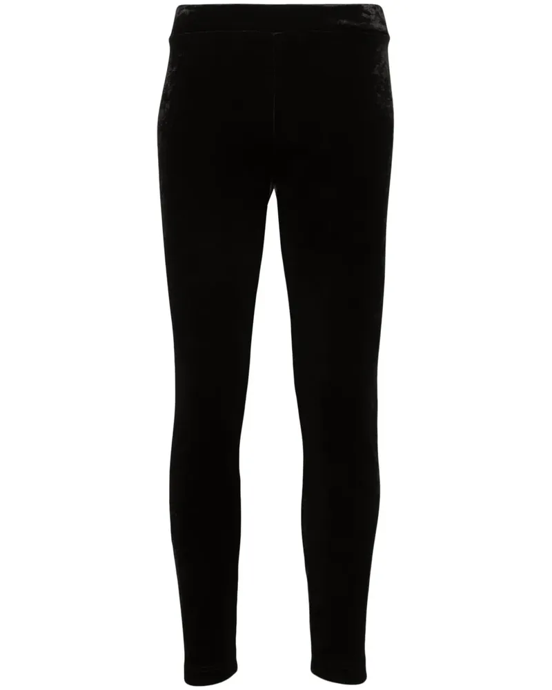 Balenciaga Ski-Leggings aus Samt - Schwarz Schwarz