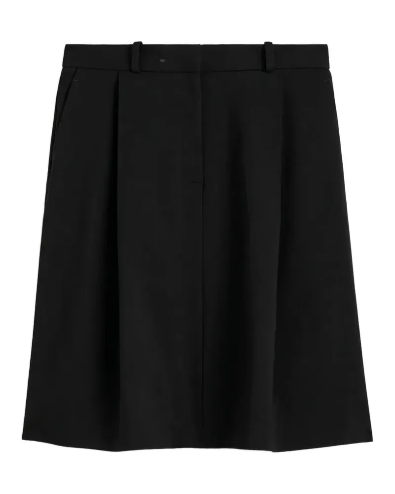 Totême tailored pleated skirt - Schwarz Schwarz
