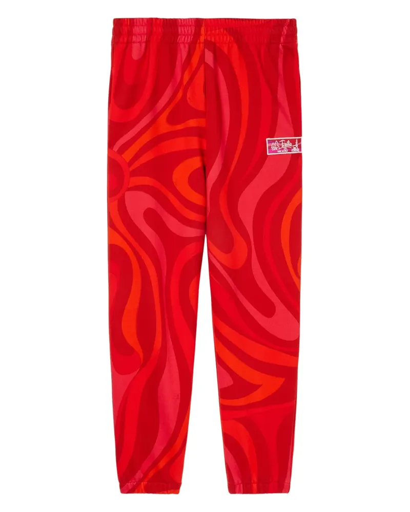 Emilio Pucci Jogginghose aus Fleece - Rot Rot