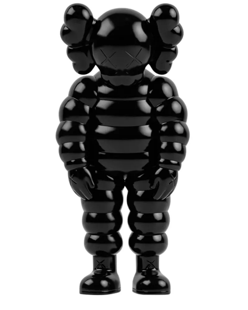 KAWS What Party' Figur - Schwarz Schwarz
