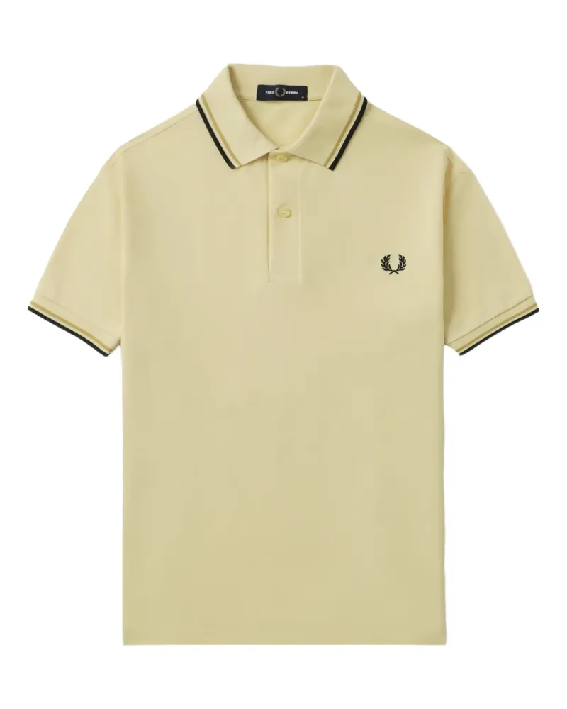 Fred Perry Klassisches Poloshirt - Gelb Gelb