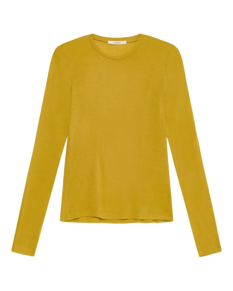 Maliparmi T-Shirt mit Rundhalsausschnitt - Gelb Gelb
