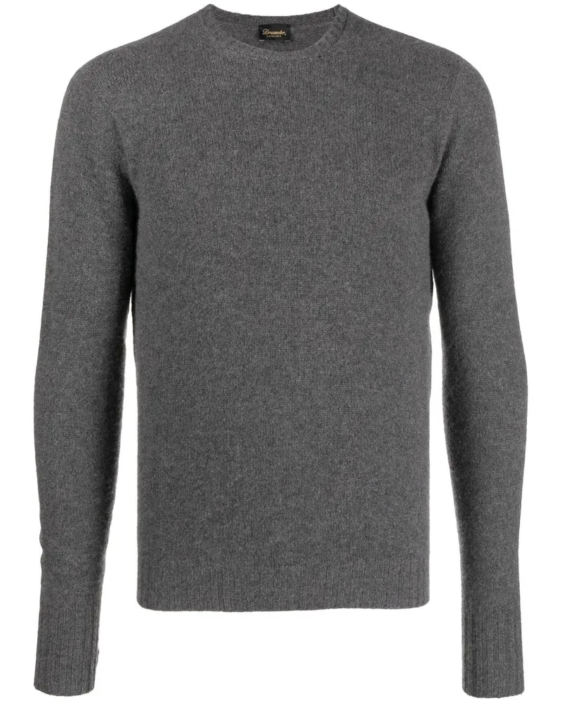 Drumohr  Pullover mit rundem Ausschnitt - Grau Grau